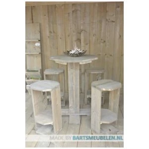 Steigerhouten barkruk bram