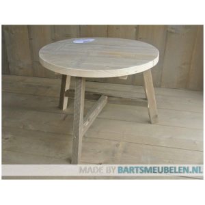 Steigerhouten bijzet tafel Luuk