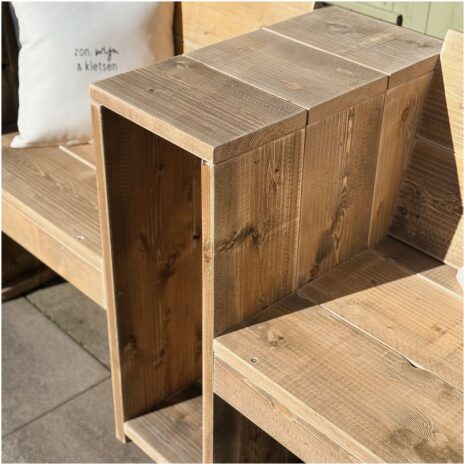 Tete a tete tuinbank met tafeltje