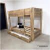 steigerhouten Stapelbed Lucas 1 steigerhouten Stapelbed Lucas