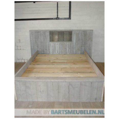 steigerhouten tweepersoonsbed valerie steigerhouten tweepersoonsbed valerie