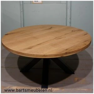 ronde-vintage-eikenhouten-tafel-1