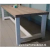 Douglas tuintafel Remy met houten onderstel