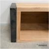 staal en eiken tv meubel Berend