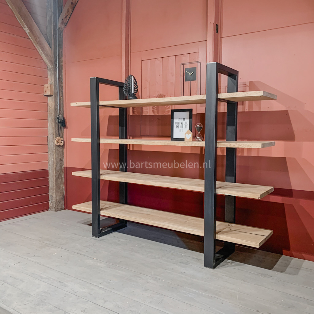 boekenkast eikenhouten en staal robuust.2 afb-boekenkast-eikenhout-en-staal-robuust.2