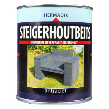 Hermadix steigerhoutbeits-antraciet-750ml