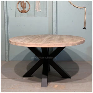 ronde-tafel-steigerhout-met-matrix