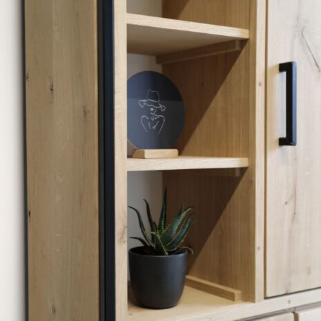 Eikenhouten kast Freek