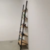 wandrek met ladder in 25mm eikenhout