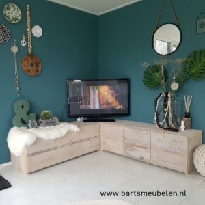 tv-meubelen steigerhout