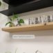 foto wandplank eikenhout voor planten