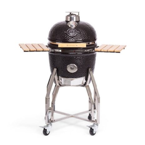 kamado medium yakiniku met onderstel en zijtafels