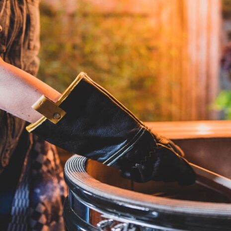luxe leren handschoenen Yakiniku
