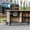 Buitenkeuken steigerhout Seff met pip