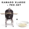 kamado xlarge met tafels en pro set