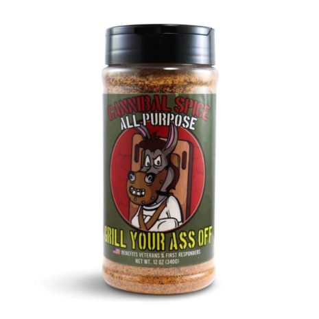 cannibal spice all purpose - grill your ass off
