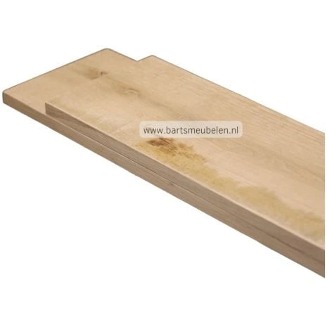 eikenhouten plank geschaafd 24x230 - 3meter