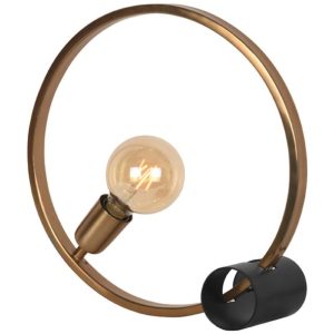 LABEL51 Tafellamp Ring - Goud - Metaal