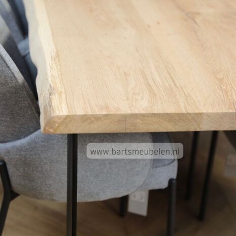 boomstam eettafel met u onderstel strip [40]