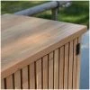Buitenkeuken met latjes douglas hout details
