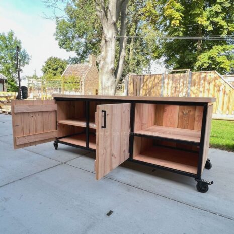 Douglas_buitenkeuken_roosendaal_voor_kamado_medium_of_large_industrieel_open_deuren