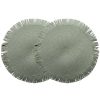 Placemats 38 cm lichtgroen