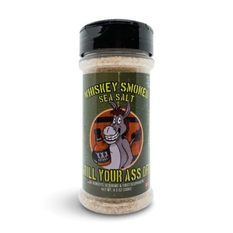 Whiskey Smoked Sea Salt - Grill Your Ass