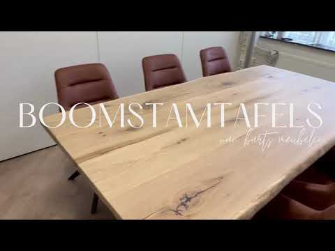 Video thumbnail: Boomstamtafels van barts meubelen