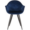 1eetkamerstoel_forli_blauw_fluweel_zwart_metaal_60x58x83_cm_vooraanzicht.jpg