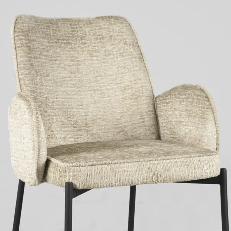 eetkamerstoel Joni beige elegance detail