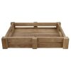 houten Tray teak dienblad - 30x40x7 - Teakhout opstaande rand