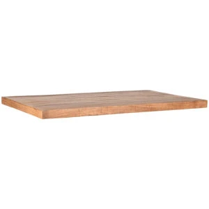 houten Tafelblad Mangohout - Straight Edge Rough - 120x70cm - Label51