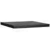 Klein zwart Tafelblad Mango hout - 70x70cm Straight Edge Zwart - Label51