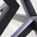 detail Onderstel - 3D-Model - 180x80 cm - poedercoat zwart staal
