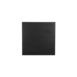 zwart Tafelblad Mangohout - 70x70cm Straight Edge Zwart - Label51