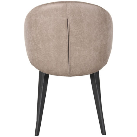 Label51 eetkamerstoel Logan microfiber achter