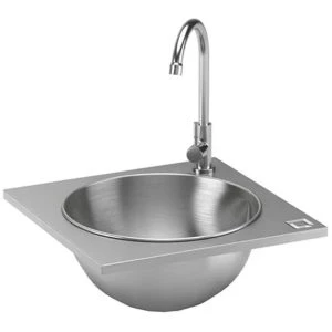 Wet inox spoelbak met kraan - rvs - OneQ