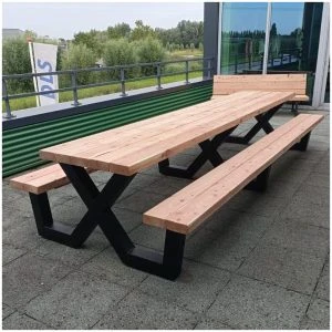 douglashouten picknicktafel voor de tuin