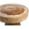 houten krukje suarhout bijzettafeltje