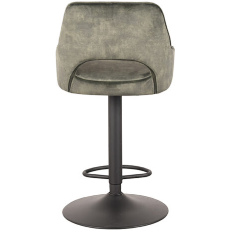 Barkruk Fer Hunter Velours achterkant