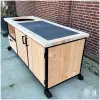 buitenkeuken hout en staal goes - douglas