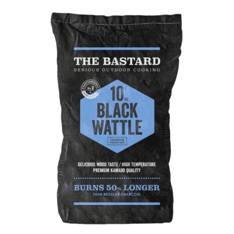 The Bastard Black Wattle Charcoal – 10 kg premium houtskool