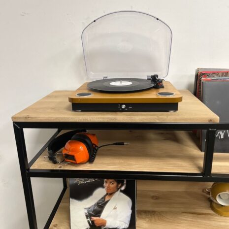 LP vinyl platenspelerkast industrieel