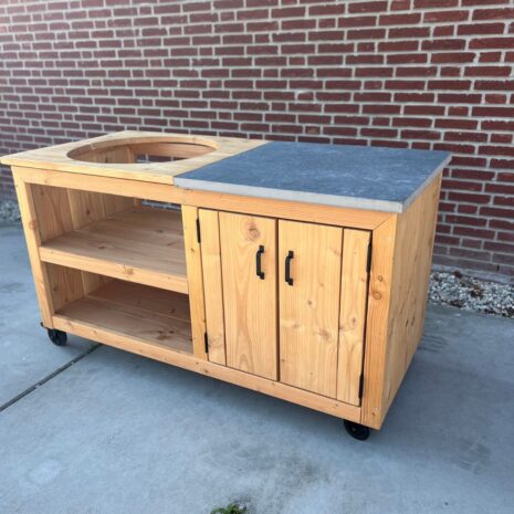 Kamado tafel Douglas 150x70 BBQ tafel