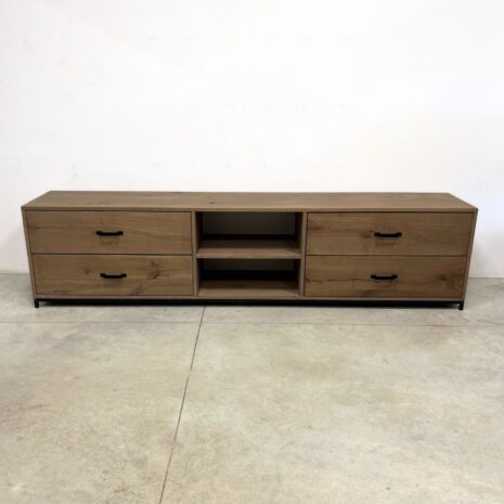 250 cm tv meubel eikenhout voorraadmodel