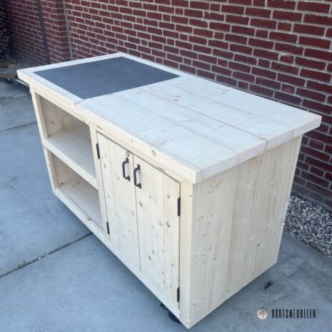 BBQ tafel van steigerhout