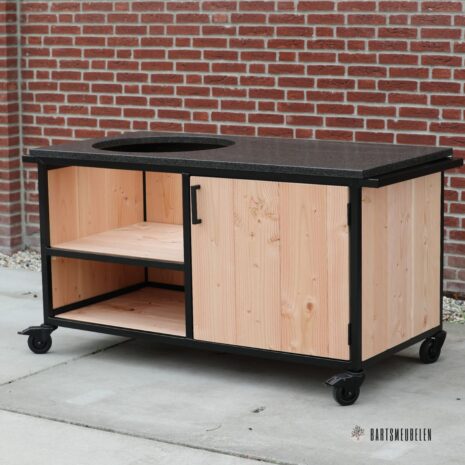 Buitenkeuken Douglas met impala granieten blad