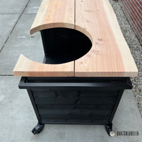 Luxe Buitenkeuken Douglas Zweeds rabat zwart