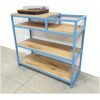 Retro Platenspeler kast pastel blauw Retro Platenspeler kast pastel blauw