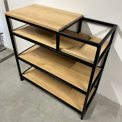 eiken Platenspeler meubel industrieel